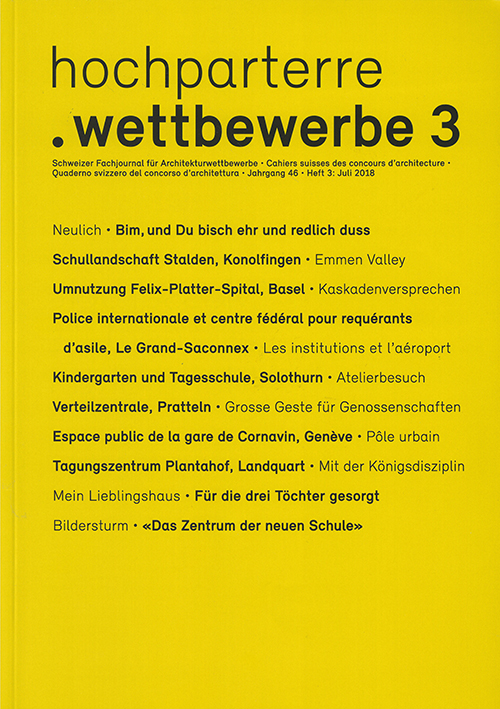 "Bildersturm · «Das Zentrum der neuen Schule»